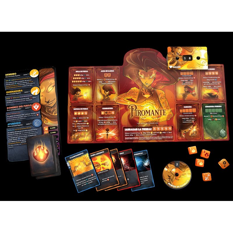 Dice Throne: Season One ReRolled – Pyromancer v. Shadow Thief imagen 3