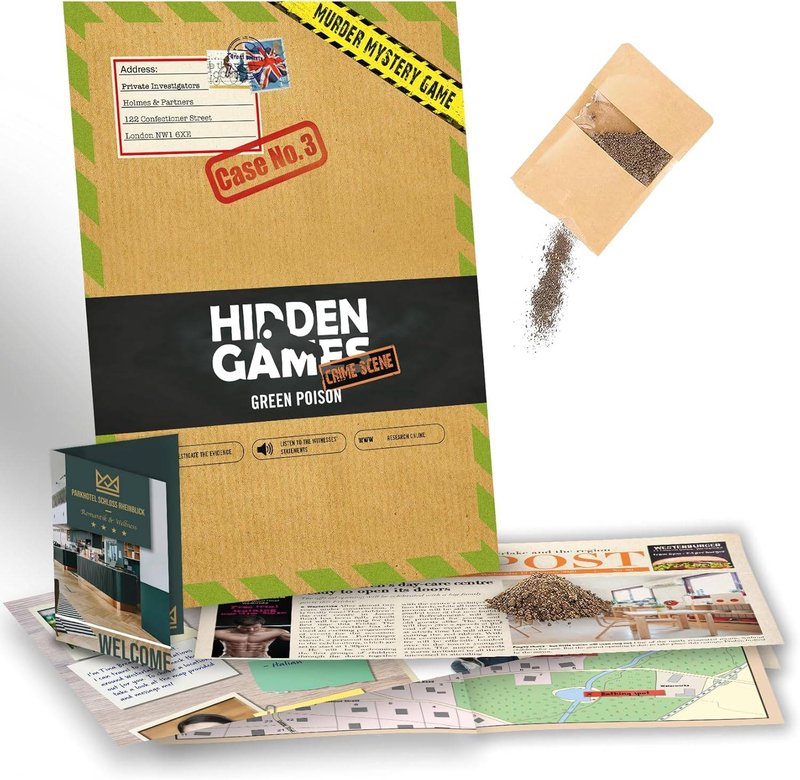 Hidden Games Crime Scene: Green Poison imagen 4