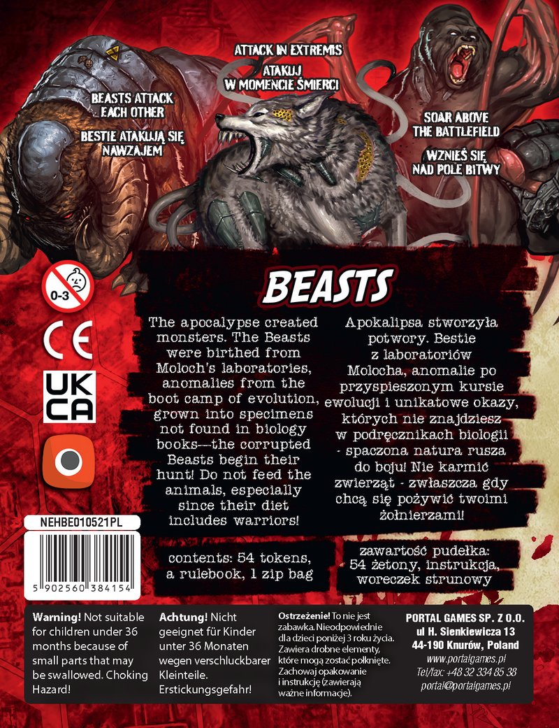 Neuroshima Hex! 3.0: Bestias