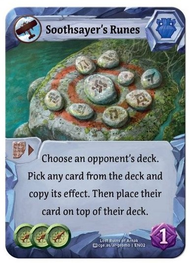 Lost Ruins of Arnak: Soothsayer's Runes Promo Card