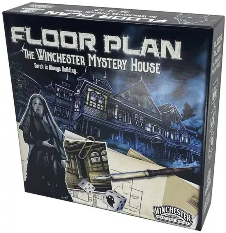 Floor Plan: La Casa Misterio de Winchester
