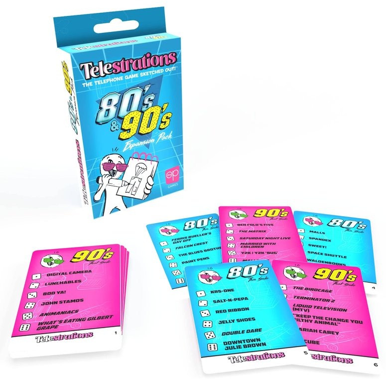 Telestrations: Expansión Años 80 y 90