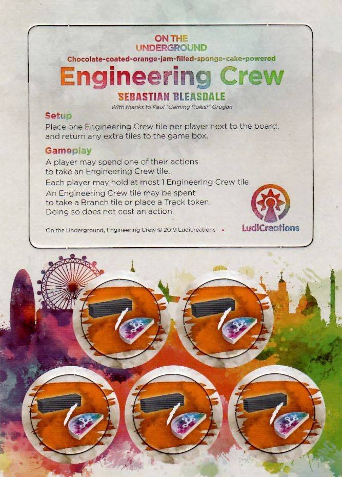 On the Underground: Engineering Crew