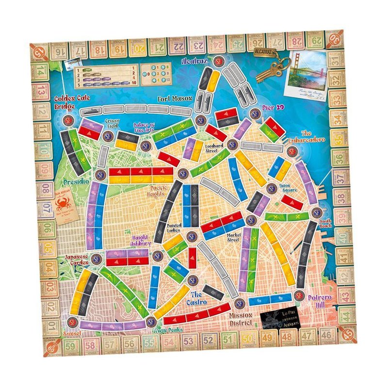Ticket to Ride: San Francisco imagen 3