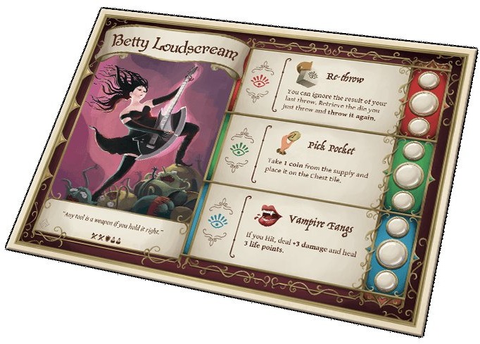 Dungeon Fighter: Second Edition – Betty Loudscream Promo Hero