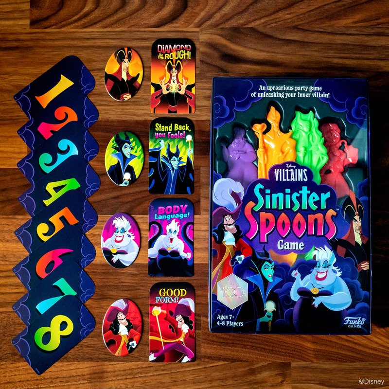 Disney Villains: Sinister Spoons Game imagen 2