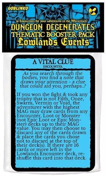Dungeon Degenerates: Lowlands Events