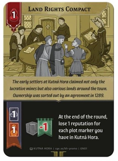 Kutná Hora: The City of Silver – Land Rights Compact Promo Card