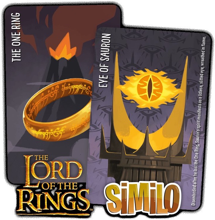 Similo: El Señor de los Anillos - Cartas Promocionales