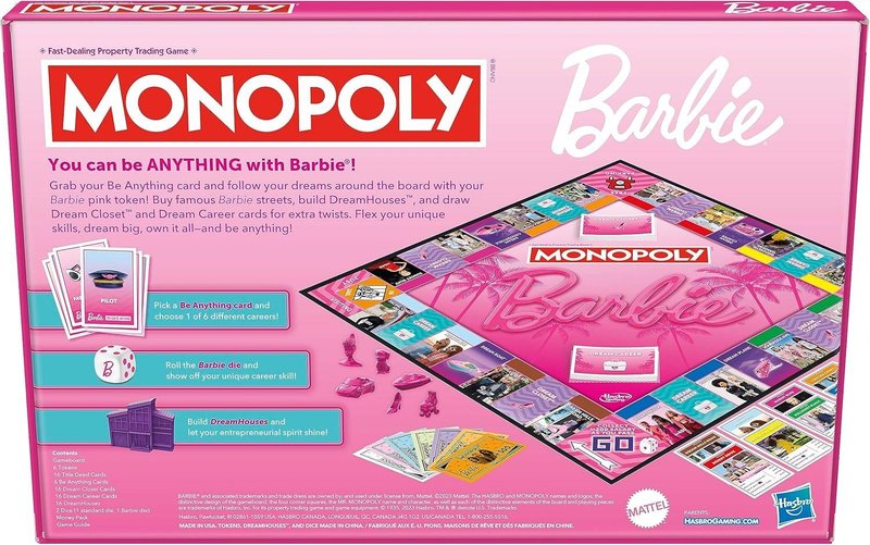Monopoly Barbie imagen 2