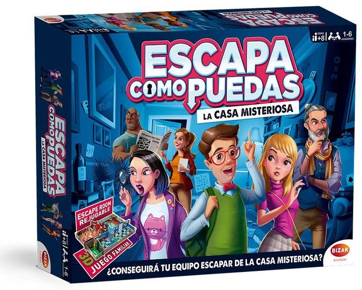 Escapa como puedas: La casa misteriosa