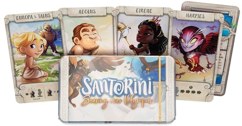Santorini: Volando sobre el Olimpo