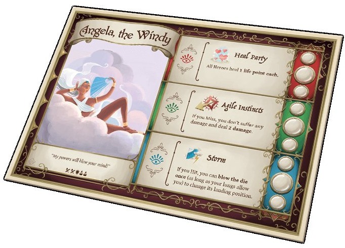 Dungeon Fighter: Second Edition – Promo Hero: Angela, the Windy