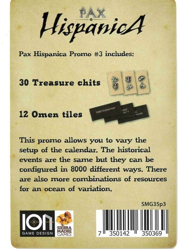 Pax Hispanica: Promo 3 – Omens and Treasures