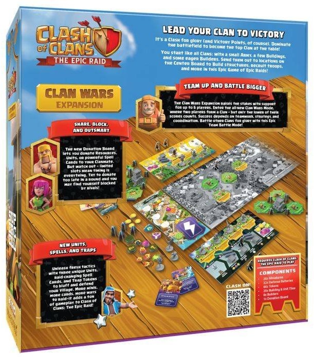 Clash of Clans: The Epic Raid – Clan Wars Expansion