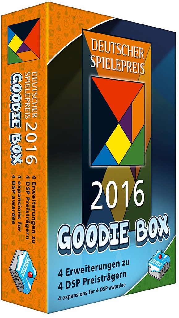Deutscher Spielepreis 2016 Goodie Box