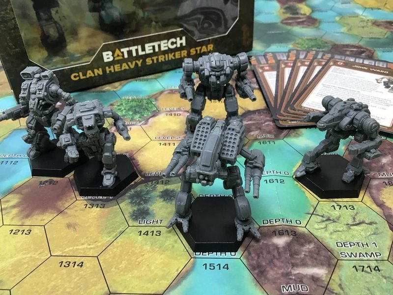 BattleTech: Clan Heavy Striker Star