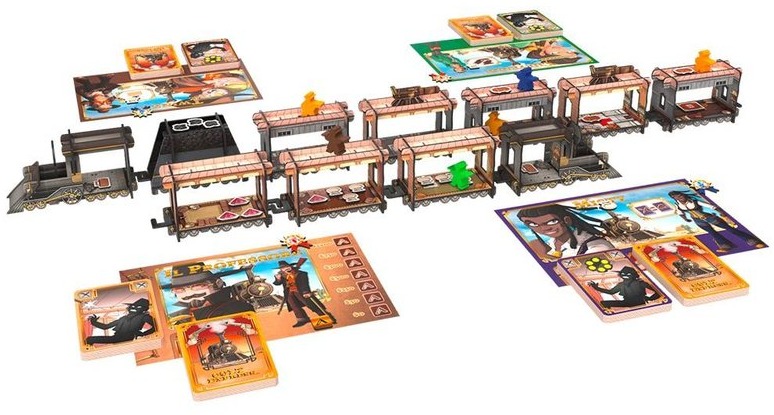 Colt Express: Escoltas y Tren Blindado