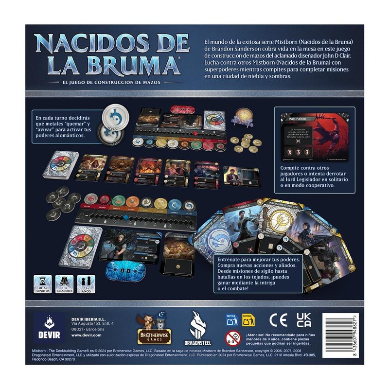 Mistborn: The Deckbuilding Game imagen 3