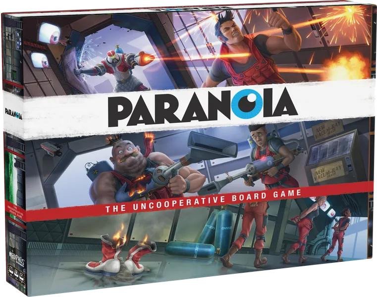 Paranoia: El Juego de Mesa No Cooperativo