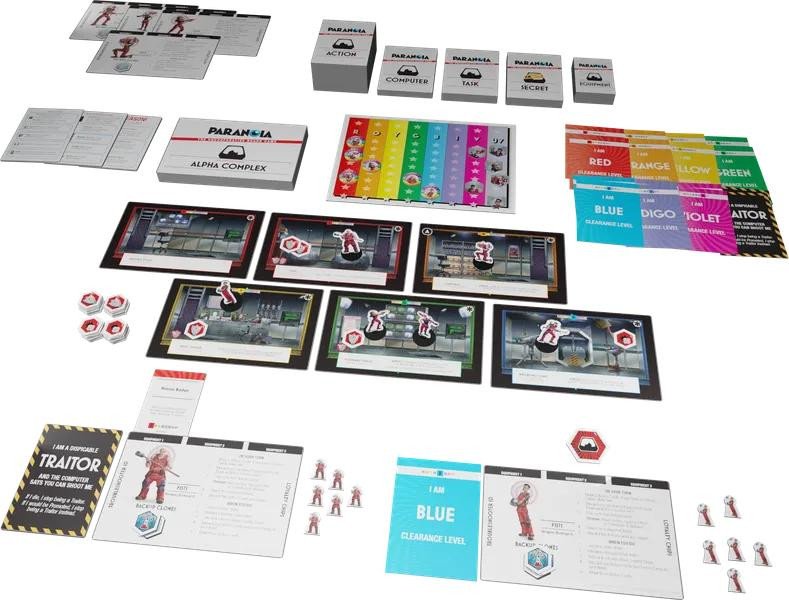 Paranoia: El Juego de Mesa No Cooperativo imagen 2