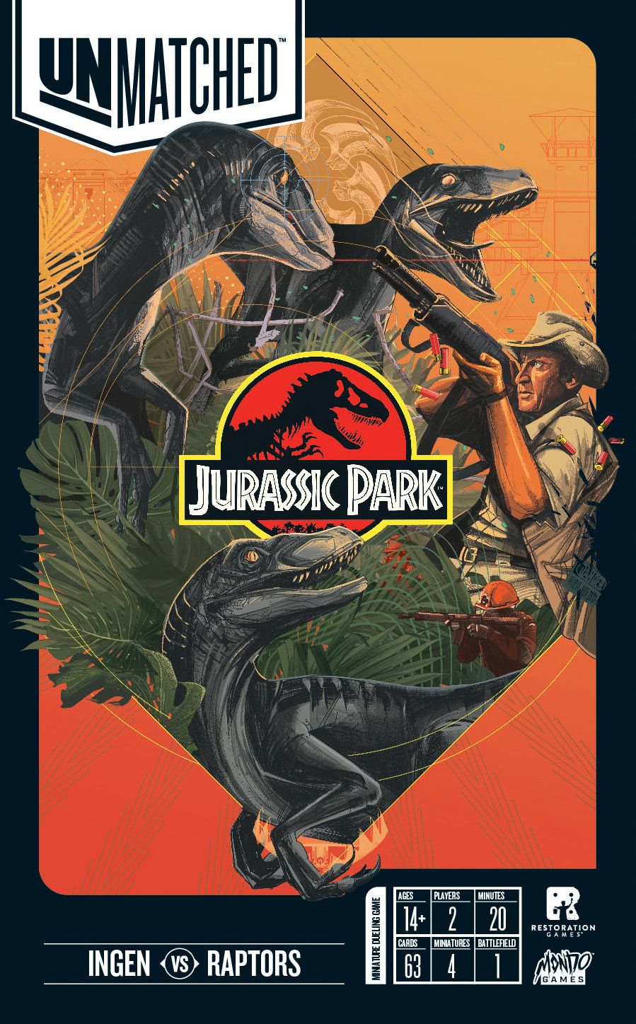 Unmatched: Jurassic Park InGen vs Raptors