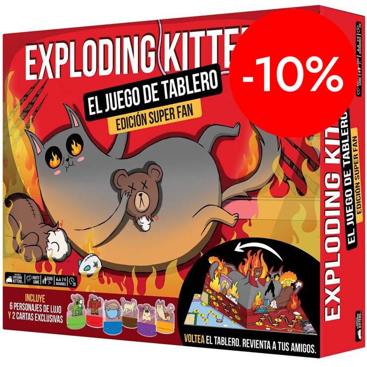 exploding kittens superfan edicion