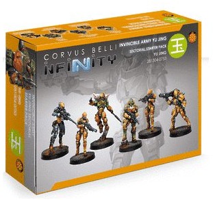 invincible army yu jing sectorial starter pack infinity codeone