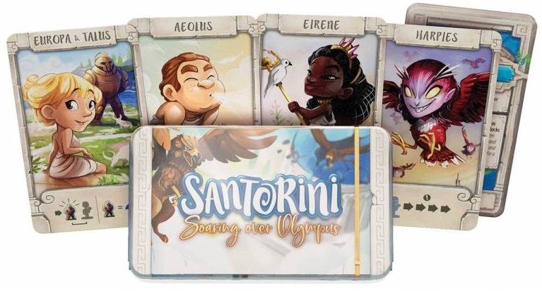 santorini soaring over olympus