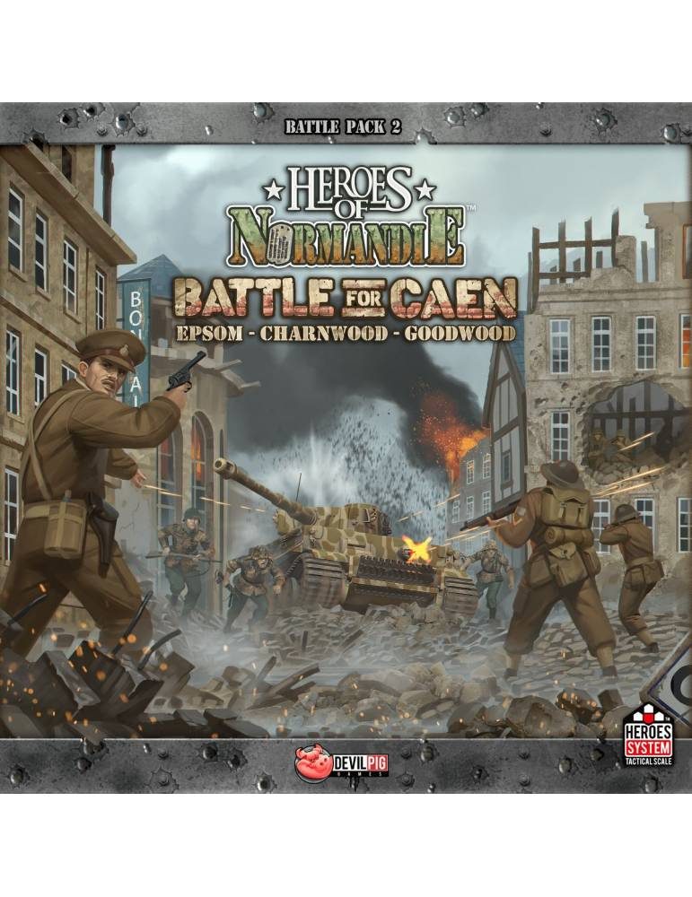 heroes of normandie big red one edition battle for caen