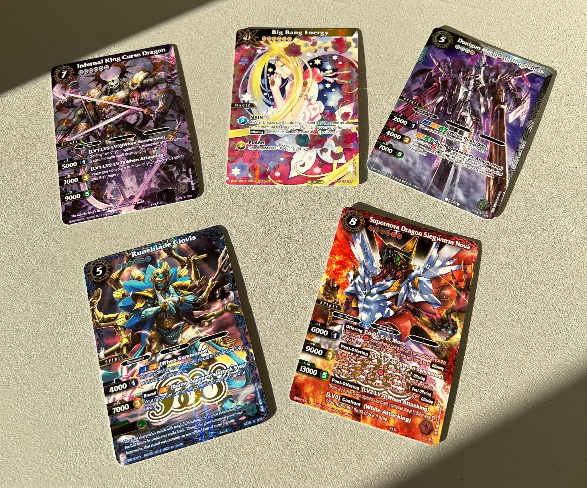 battle spirit saga elemental spark expansion set ex01