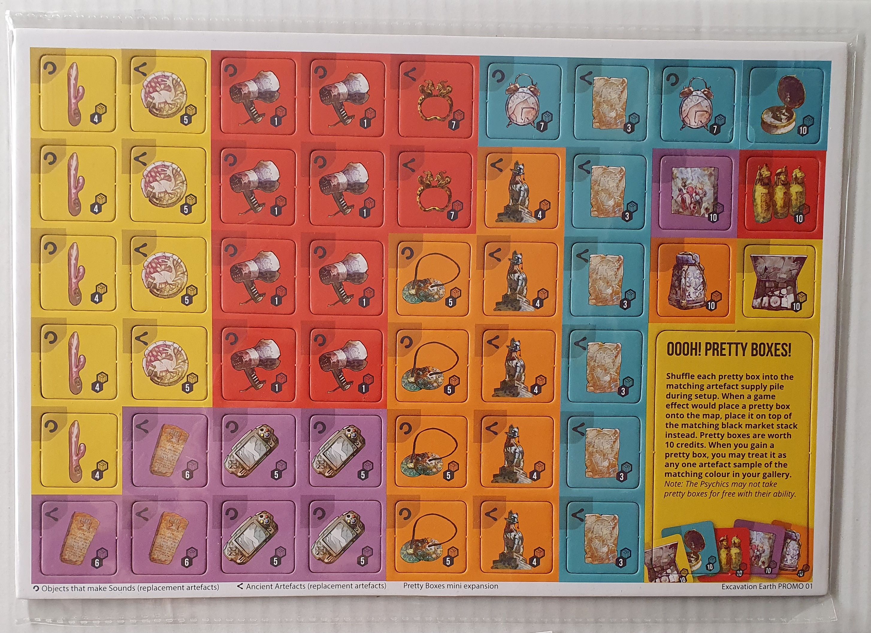 excavation earth pretty boxes ancient artefacts promo