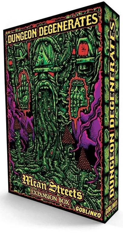 Dungeon Degenerates: Mean Streets Expansion Box