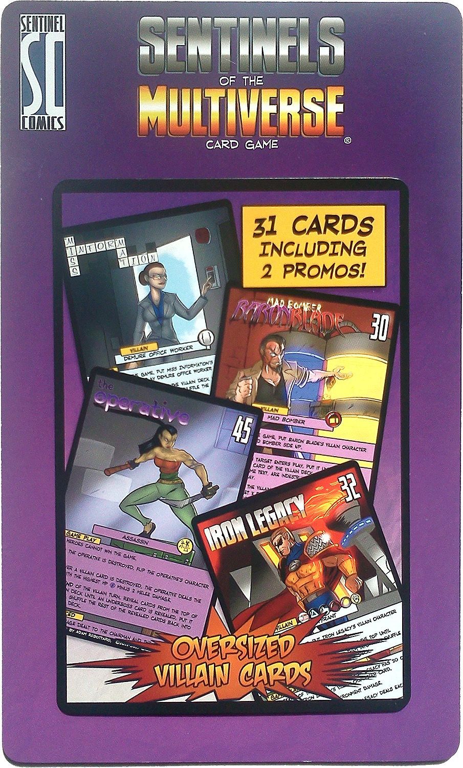 Cartas de Villano Tamaño Grande Sentinels of the Multiverse