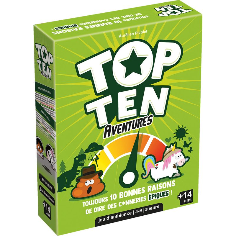top ten aventures