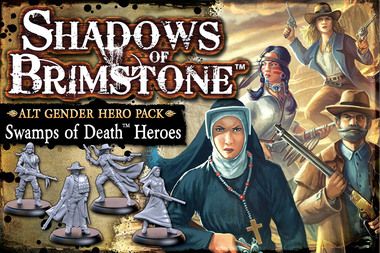 Sombras de Brimstone: Pack de Héroes Género Alternativo - Pantanos de la Muerte