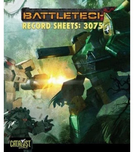 battletech record sheets 3075