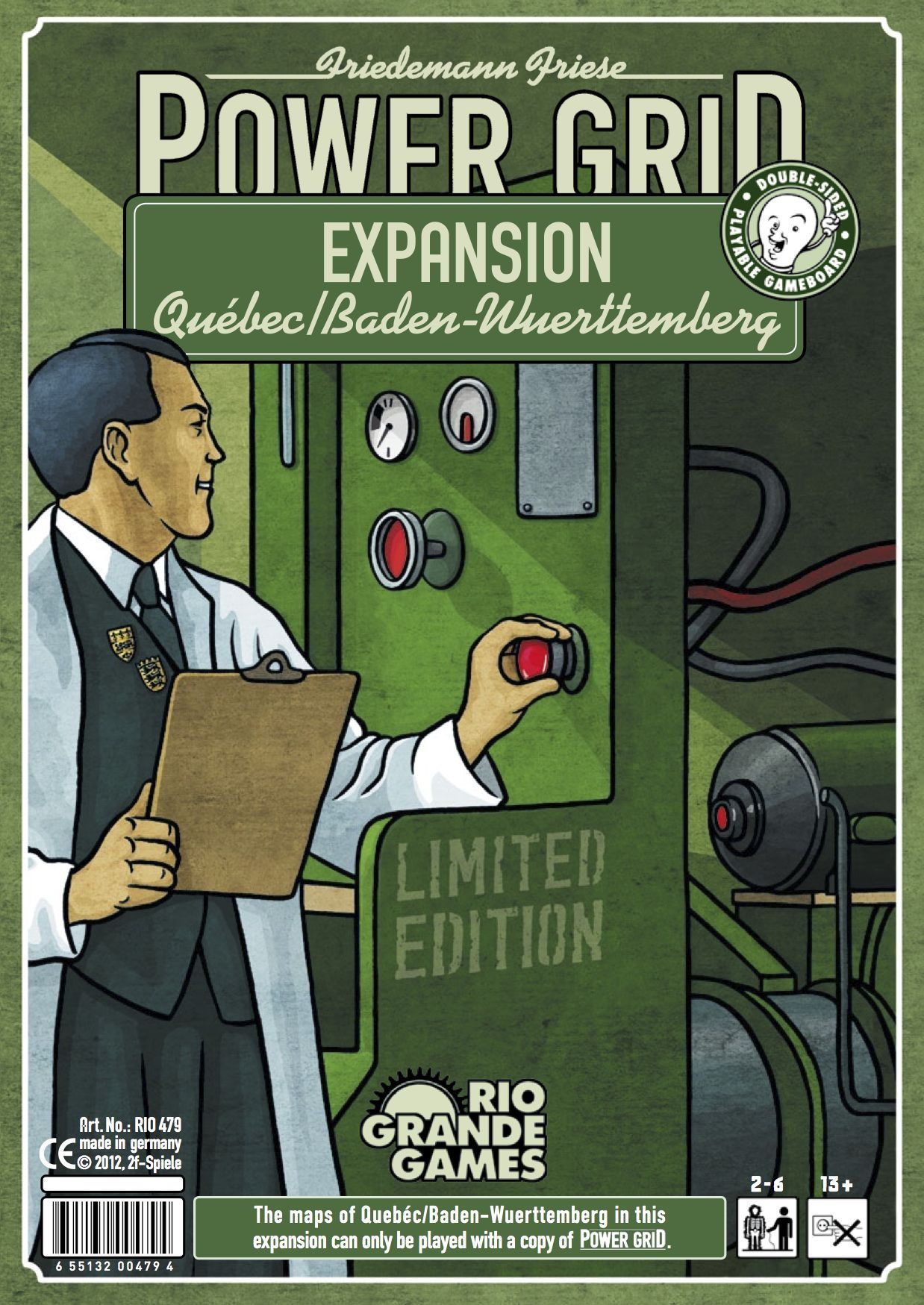 Power Grid: Quebec/Baden-Württemberg