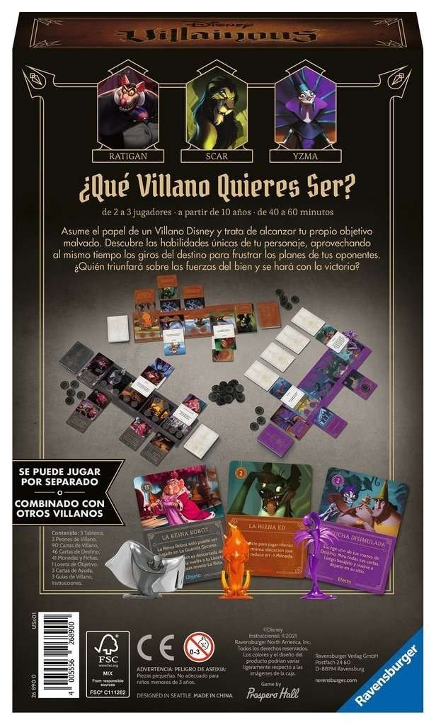 Disney Villainous: Evil Comes Prepared imagen 2